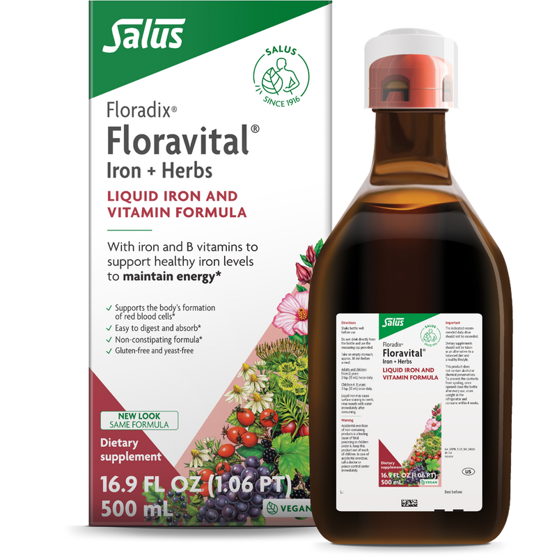 Floradix Floravital Iron & Herbs (Yeast-Free)