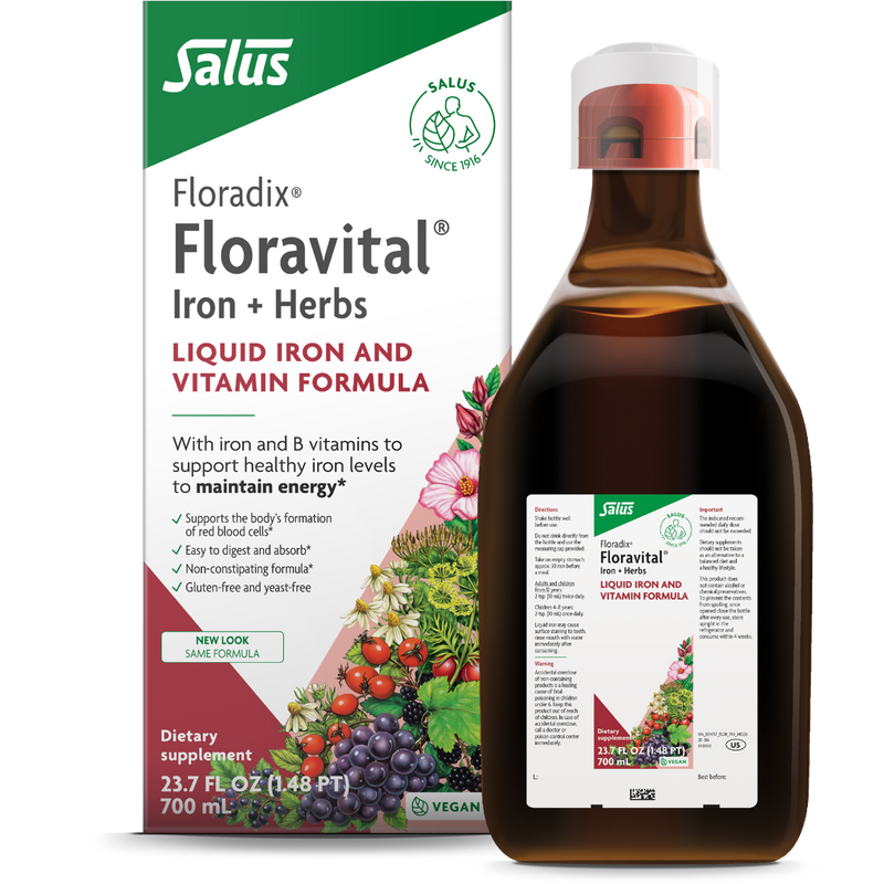Floradix Floravital Iron & Herbs (Yeast-Free)