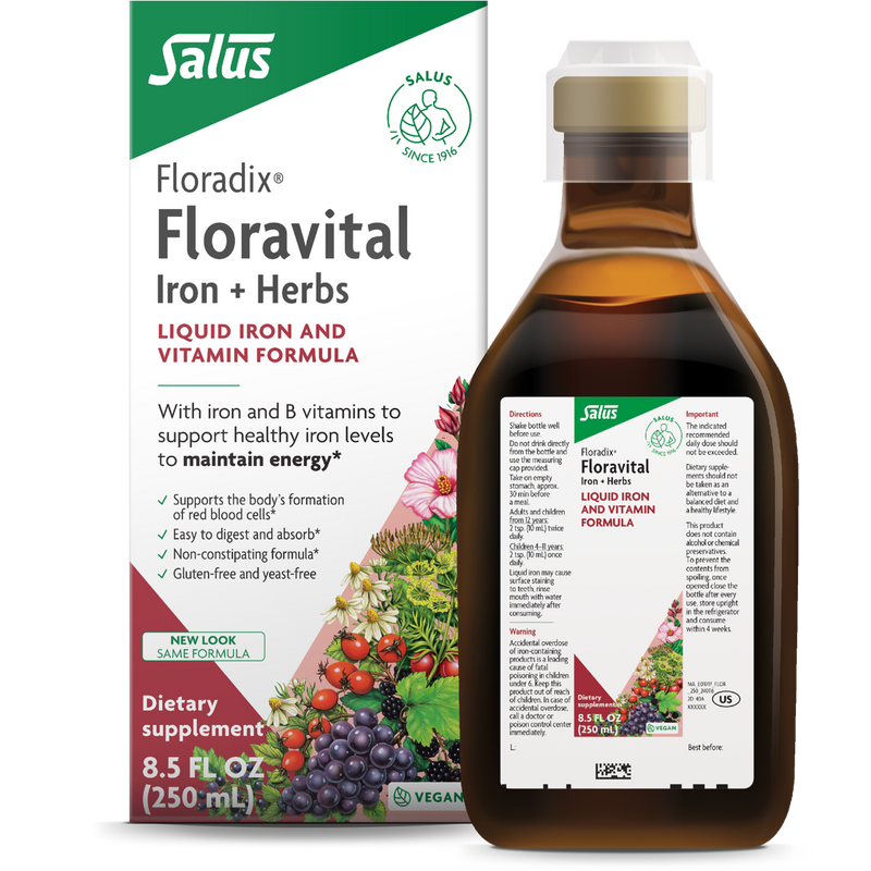 Floradix Floravital Iron & Herbs (Yeast-Free)