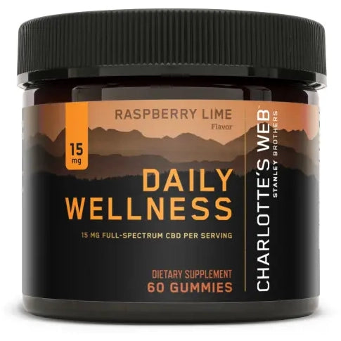 Daily Wellness (60 Gummies)-Vitamins & Supplements-Charlotte's Web-15 mg-Pine Street Clinic