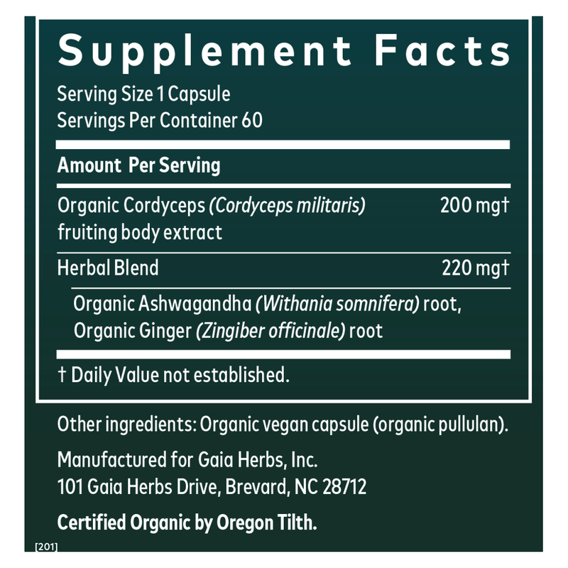 Adaptogen Performance - Mushrooms & Herbs (60 Capsules)