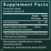 Cranberry Concentrate (60 Capsules)