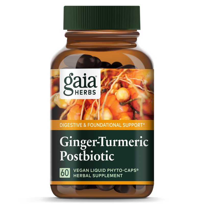 Ginger - Turmeric Postbiotic (60 Capsules)