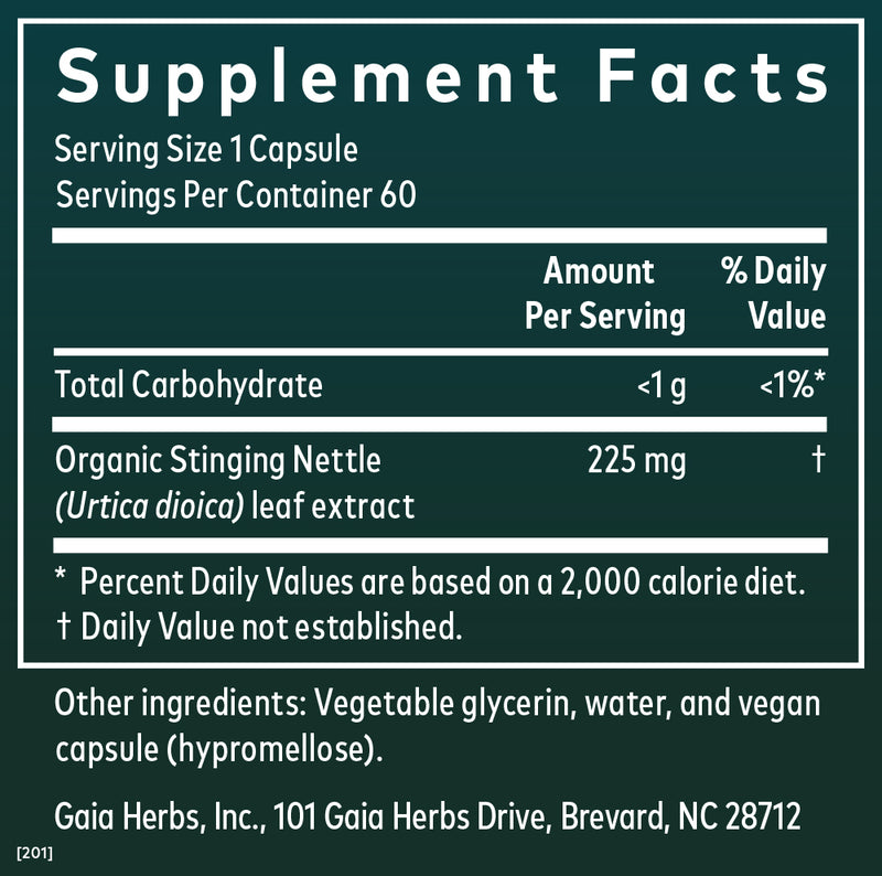 Nettle Leaf (60 Capsules)