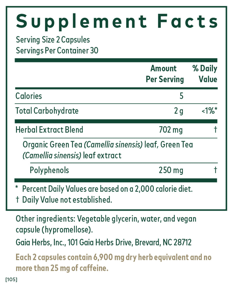 Green Tea (60 Capsules)