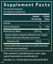 Valerian (formerly Valerian Root) (60 Capsules)