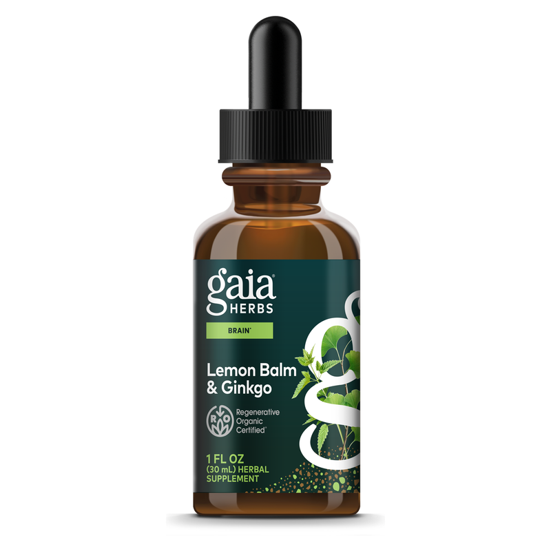 Lemon Balm & Ginkgo Liquid (30 ml)