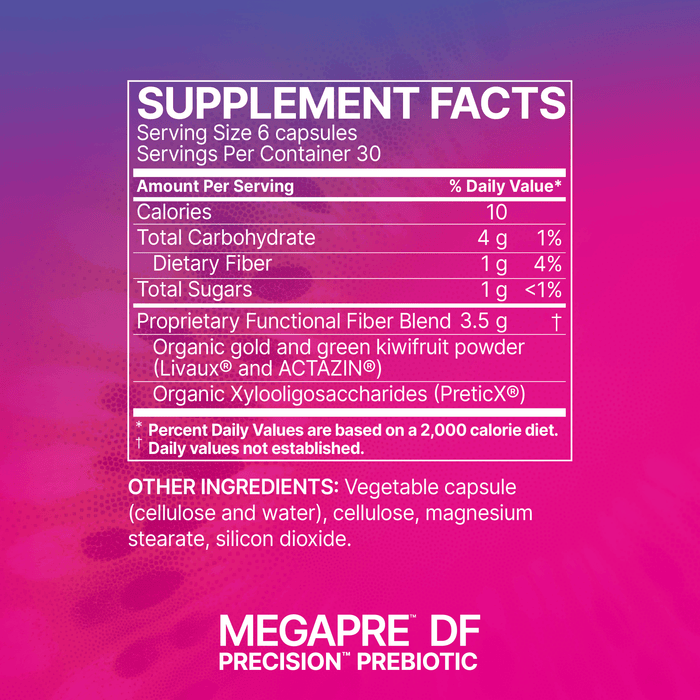MegaPre Precision Prebiotic (180 Capsules)-Vitamins & Supplements-Microbiome Labs-Regular-Pine Street Clinic
