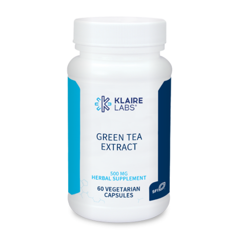 Green Tea Extract (60 Capsules)-Vitamins & Supplements-Klaire Labs - SFI Health-Pine Street Clinic