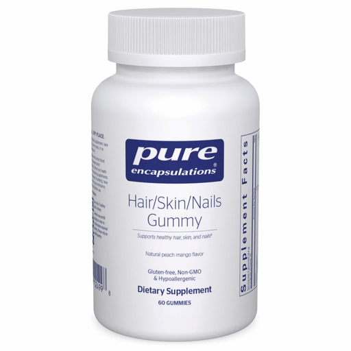 Hair/Skin/Nails Gummy (60 Gummies)-Vitamins & Supplements-Pure Encapsulations-Pine Street Clinic