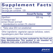 Hawthorn Extract (120 Capsules)
