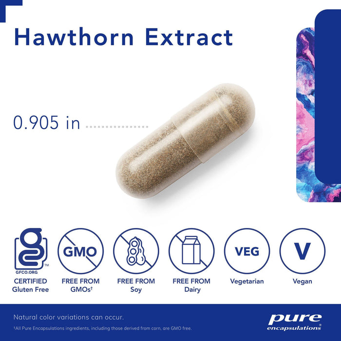 Pure Encapsulations - Hawthorn Extract (120 Capsules) - 