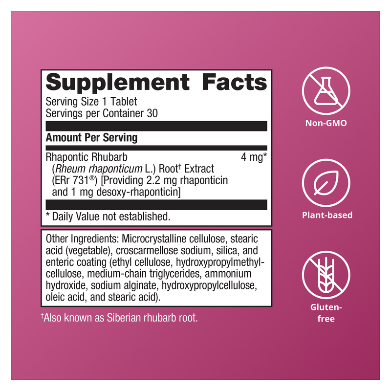 HerWellness Estrovera — Supplement Facts