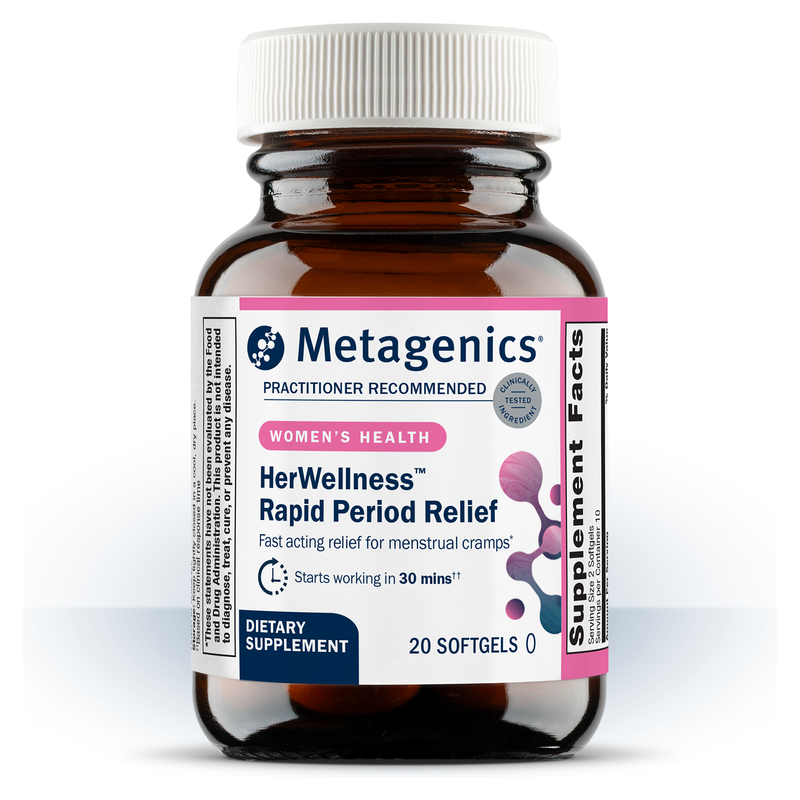 HerWellness Rapid Period Relief (20 Softgels)