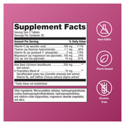 HerWellness Recharge Overnight (60 Tablets) — Supplement Facts