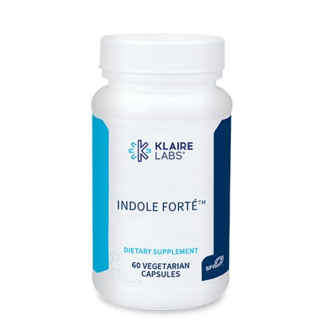 Indole Forté (60 Capsules)-Vitamins & Supplements-Klaire Labs - SFI Health-Pine Street Clinic