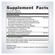 Inflavonoid Intensive Care (120 Capsules) — Supplement Facts