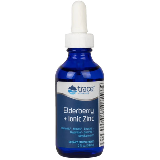 Elderberry + Ionic Zinc (2 Fluid Ounces)-Vitamins & Supplements-Trace Minerals-Pine Street Clinic