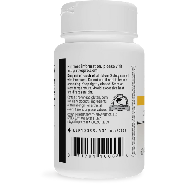 Zinc-Carnosine (60 Capsules)-Vitamins & Supplements-Integrative Therapeutics-Pine Street Clinic