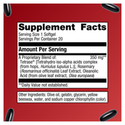 Kaprex — Supplement Facts