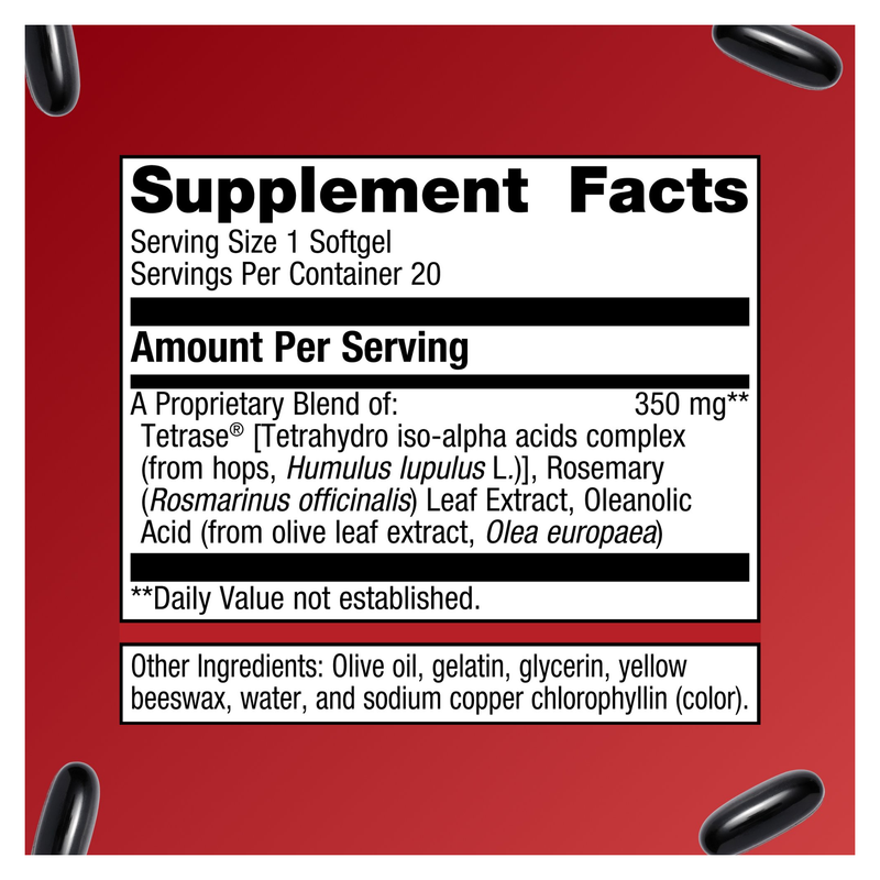 Kaprex — Supplement Facts