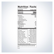 Ketogenic Shake — Supplement Facts