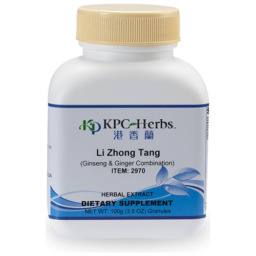 Li Zhong Tang (Ginseng & Ginger Combination) (100 Grams Granules)