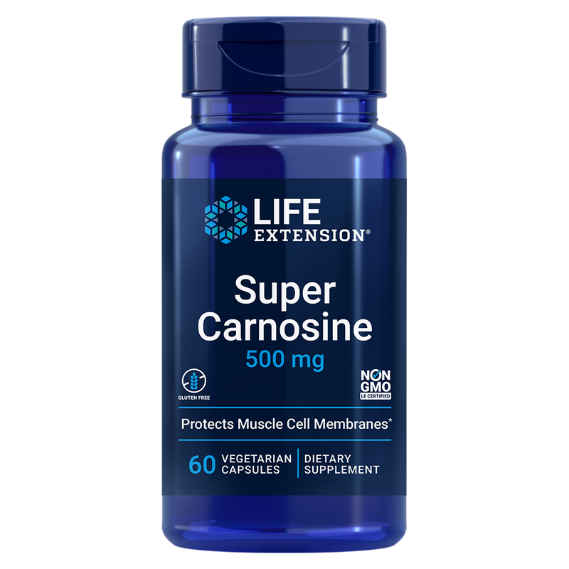 Super Carnosine 500 mg (60 Capsules)