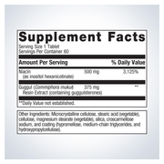Lipotain (60 Tablets) — Supplement Facts