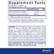 Lithium (orotate) (5 mg)