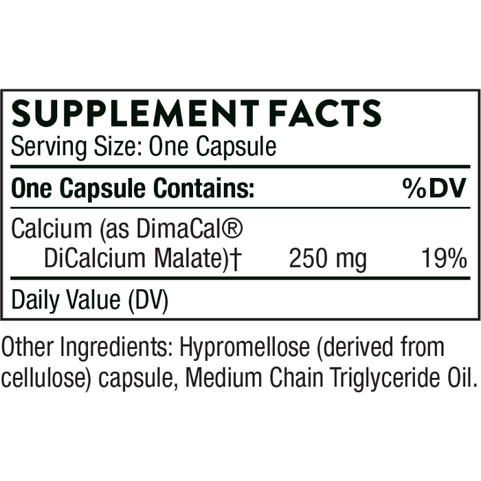 Calcium (120 Capsules)-Vitamins & Supplements-Thorne-Pine Street Clinic