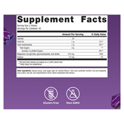 MagActive 3-in-1 Magnesium Chews (Raspberry Lemonade) — Supplement Facts