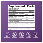 MagActive Magnesium Night Powder (93 g) — Supplement Facts