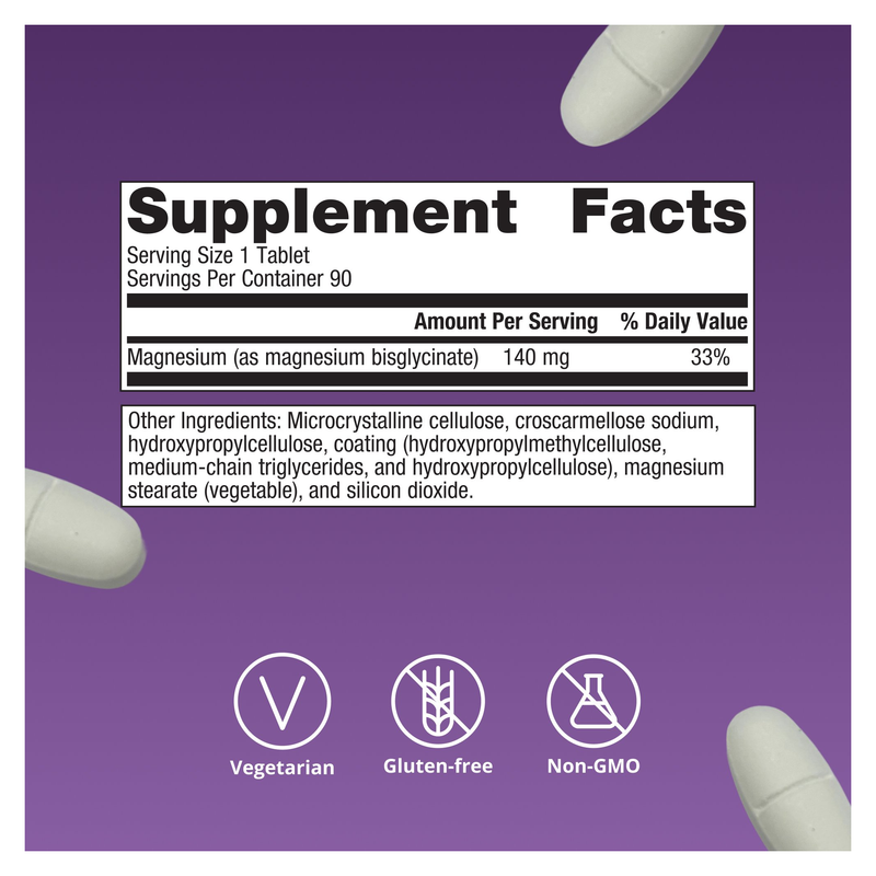 Magnesium Glycinate Extra Strength — Supplement Facts