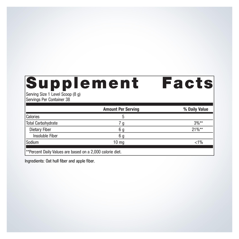 MetaFiber (304 g) — Supplement Facts
