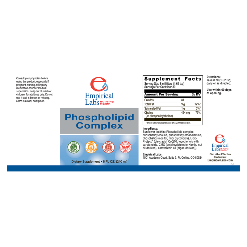 Phospholipid Complex (240 ml) label