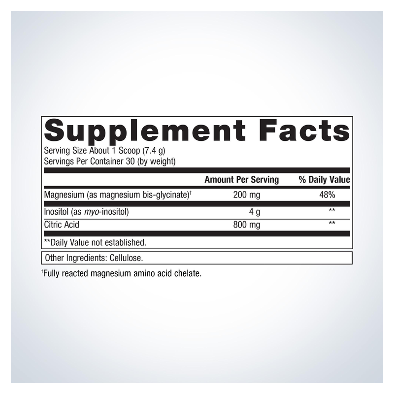 Myo-Inositol Plus (222 g) — Supplement Facts