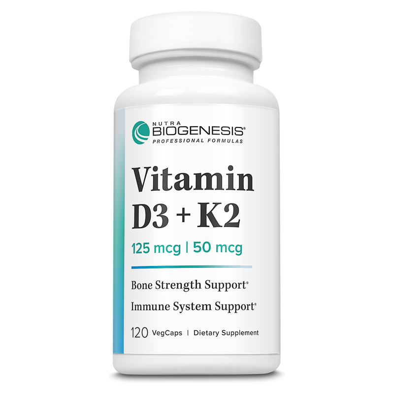 Vitamin D3 & K2 (120 Capsules)
