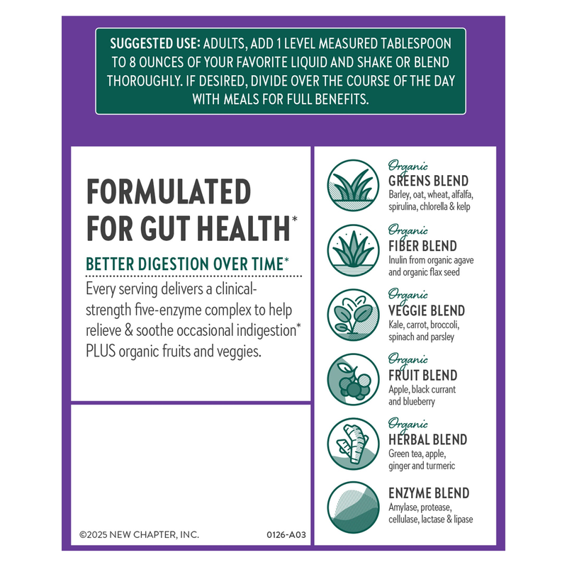All Flora Digestive Super Greens Powder (210 g)