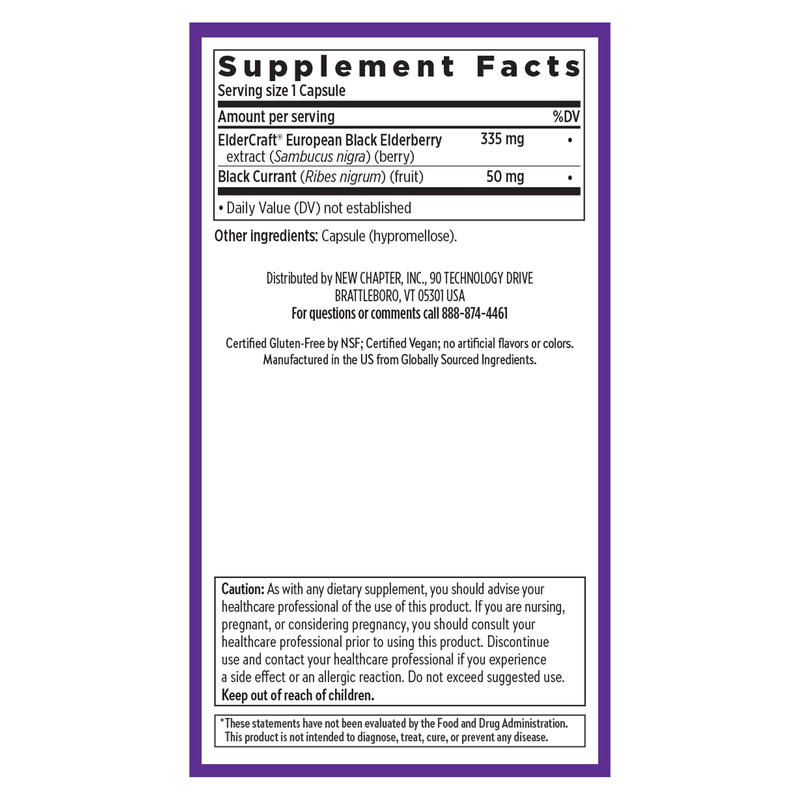 Elderberry Force (30 Capsules)