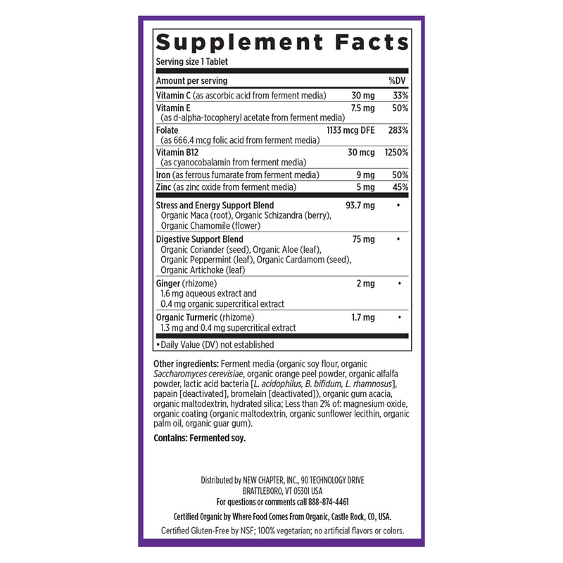 Fermented Iron Complex (60 Tablets)