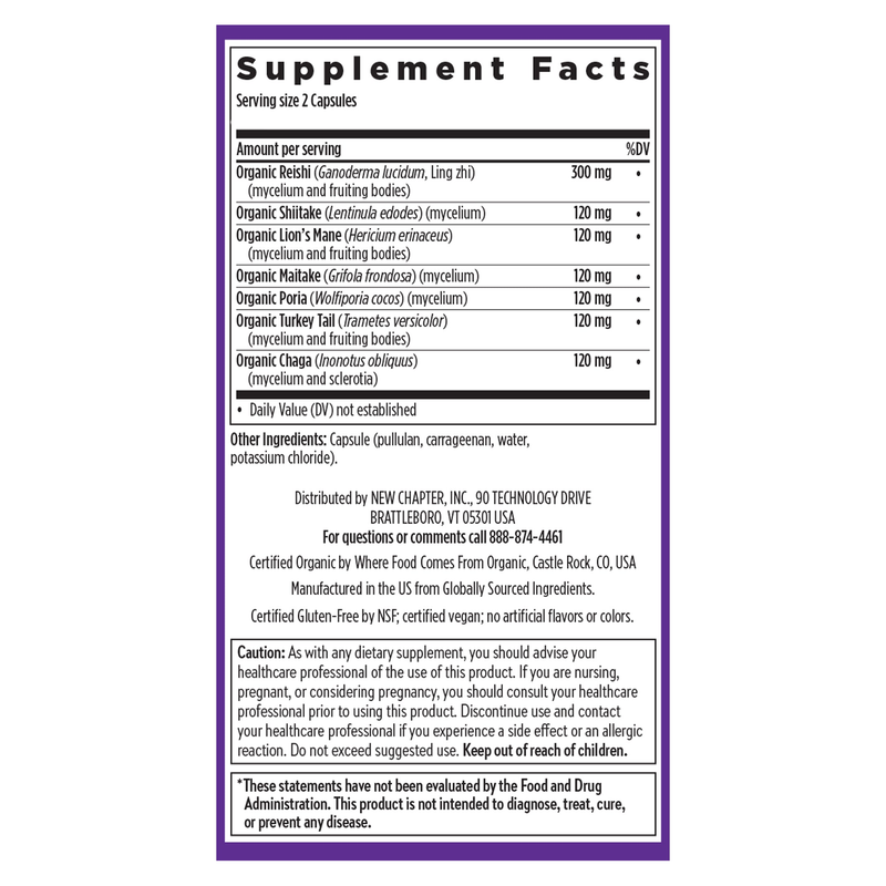 Immune Support Reishi & Shiitake