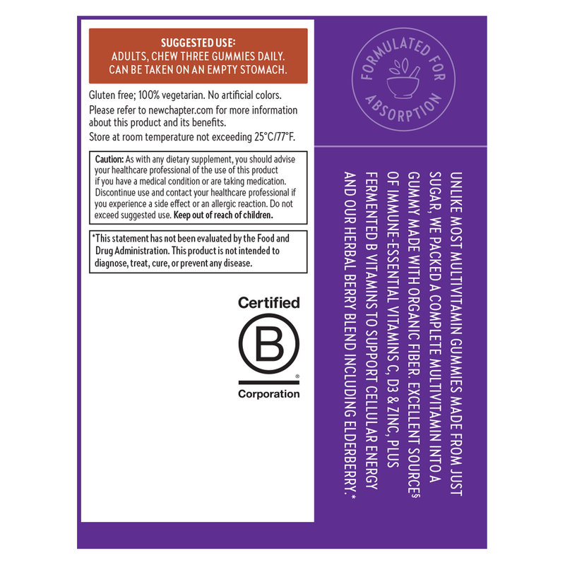 Men's Multivitamin Gummies (75 Gummies)