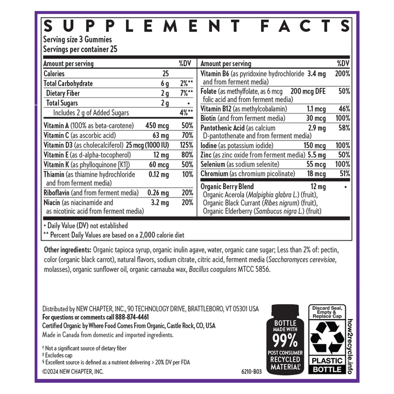 Men's Multivitamin Gummies (75 Gummies)