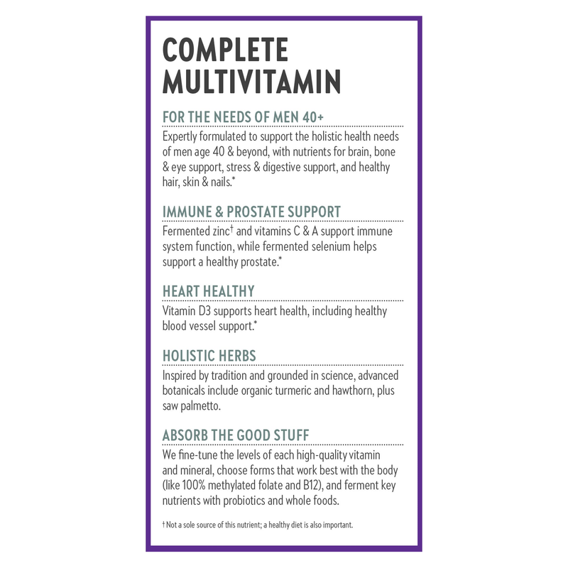 One Daily Every Man's Multivitamin 40+
