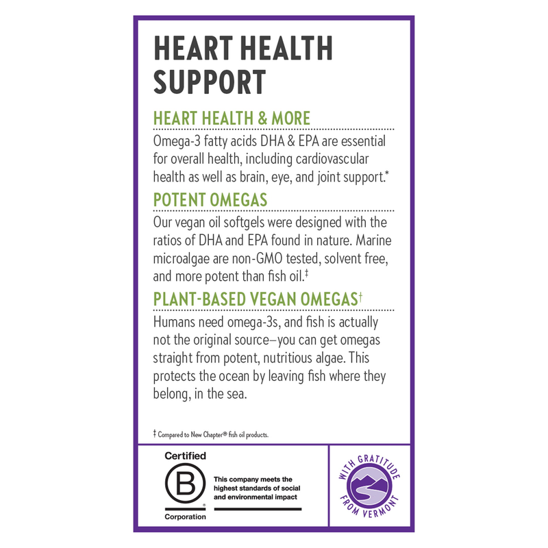 Vegan Omega 3 Complex (30 Softgels)