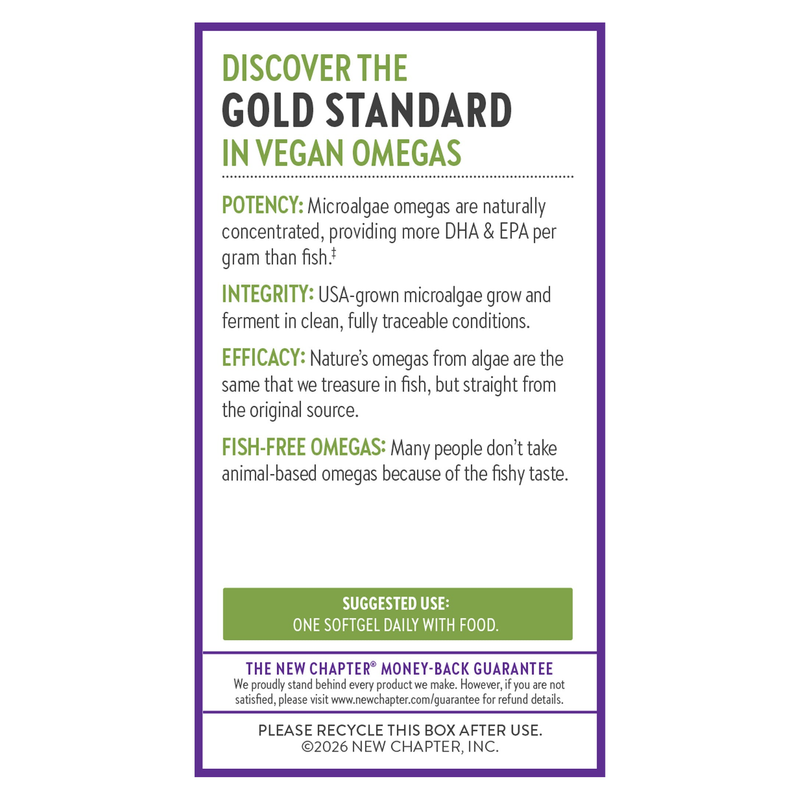 Vegan Omega 3 Complex (30 Softgels)