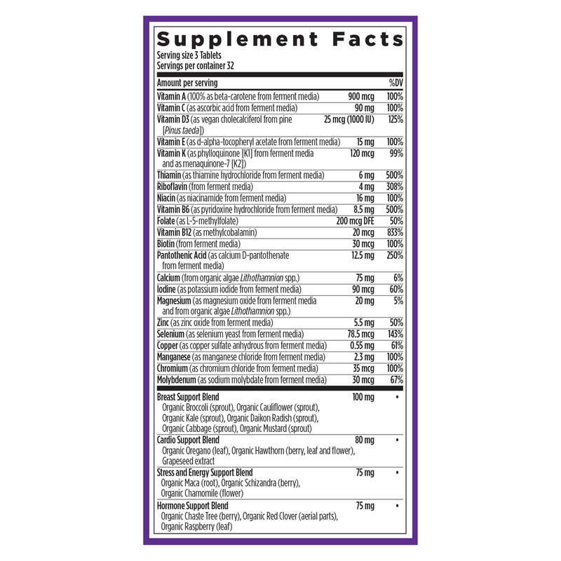Women's Advanced 40+ Multi (96 Tablets)