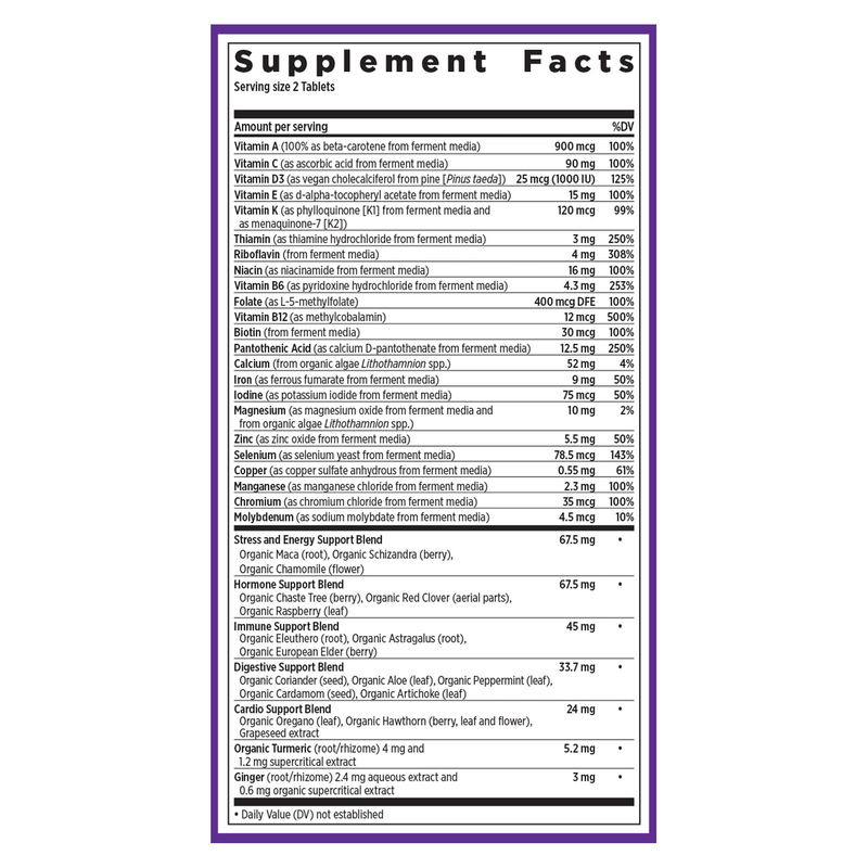 Women's Advanced Multivitamin (120 Tablets)