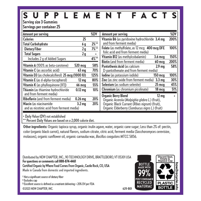 Women's Multivitamin Gummies (75 Gummies)